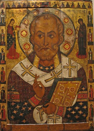 Ikone - Heiliger Nikolaus von Myra