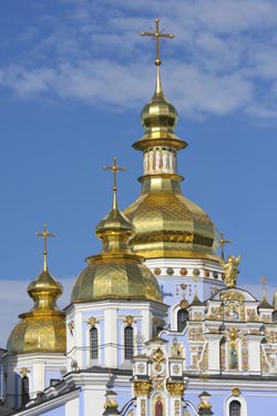 Orthodoxe Kirche in Kiew in der Ukraine